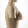 Wearable Silicone Fake Breasts Waterdrop Shape Cosplay Props Transvestite & Crossdresser Use Realistic Chest Enhancer