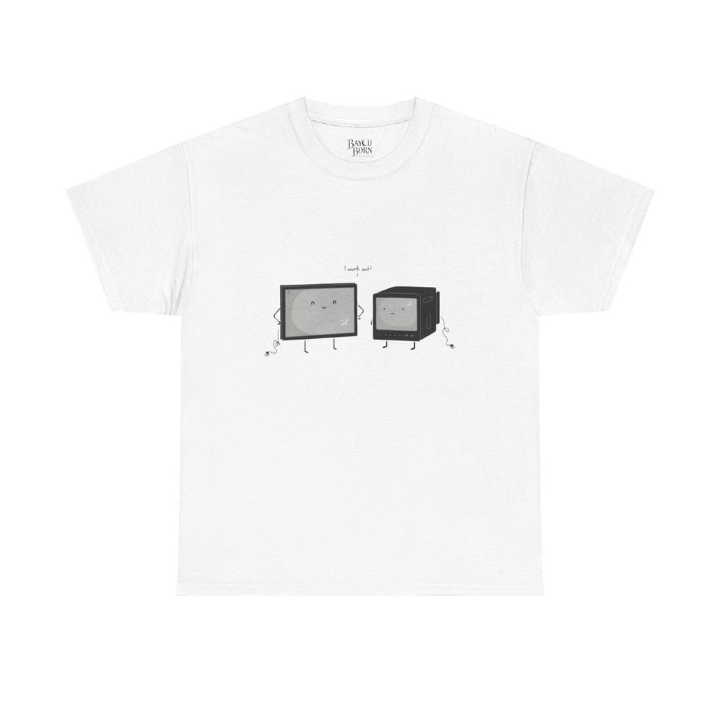 Cute Retro TV Friends T-Shirt | Vintage Television Illustration