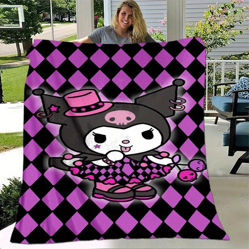 1pc. Cute Cartoon Character Print Blanket - Perfect for Home, Office, Outdoor Use, Gift Idea, Suitable for All Seasonsz041786