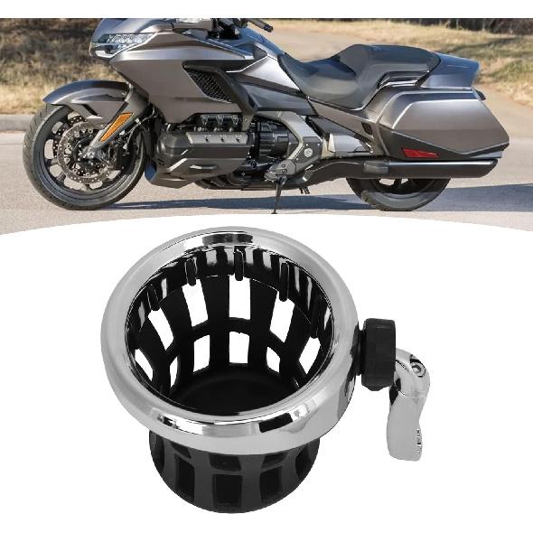 Motorcycle Cup Holder Car Cup Holder Car Cup Holder Aluminum Rubber Motorcycle Handlebar Drink Mount Replacement for Gold Wing
