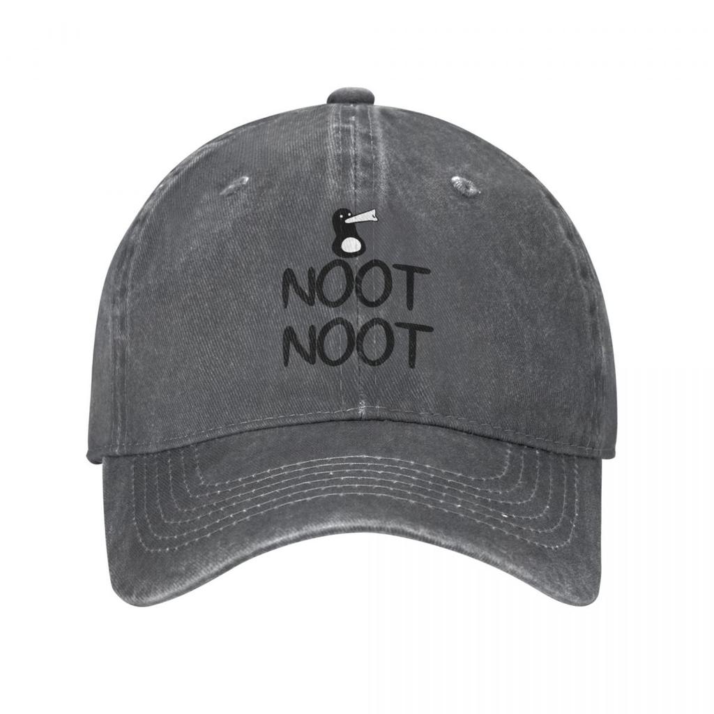 Módní AEiF Simply Noot Pingu Baseballová čepice Unisex Dámská Opotřebovaná Bavlněná Snapback Čepice Pingu Série Kreslené Venkovní Čepice Čepice