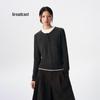 Women's Faux Two-Piece Casual Loose Long-Sleeve T-Shirt BDS3YD3500G20