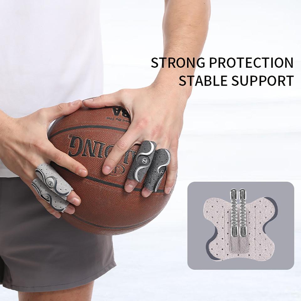 Durable And Safe 1/2Pcs Finger Protection Doublespring Support Finger Protection Protect The Knuckles Breathable Comfortable Adjustable Anti-Slip