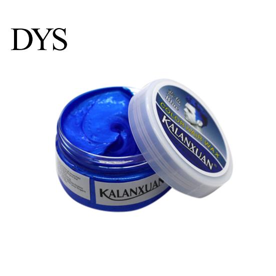 Dye Hair Wax Long Lasting No Discoloration Fashionable Color Temporary Hairstyle Cream for Cosplay