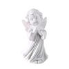 huaqianguhh Resin Cherubs Figurine, White Angel Statue, Garden Praying Cherub Sculpture, Indoor Outdoor Home Decoration, Cute Adorable Angle Sculpture