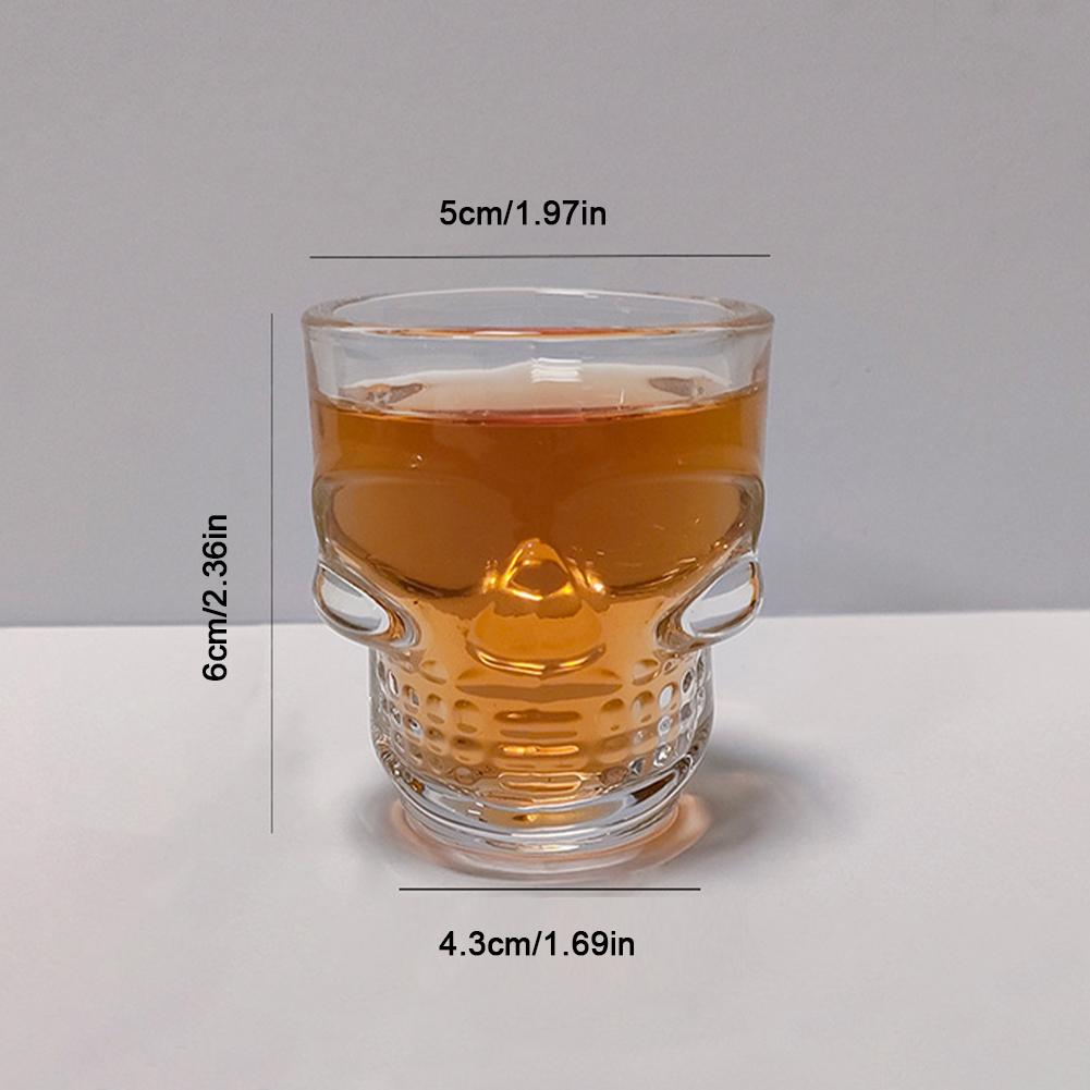 Kreatives Glas Tasse Whiskeygläser Weinglas Schnapsglas Tasse Bierglas für Wodka Whiskey Bier 3