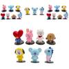 Bts Bt21 7 stuks/set Baby Monitor Beeldjes Ornamenten Taart Topper Speelgoed Cadeau