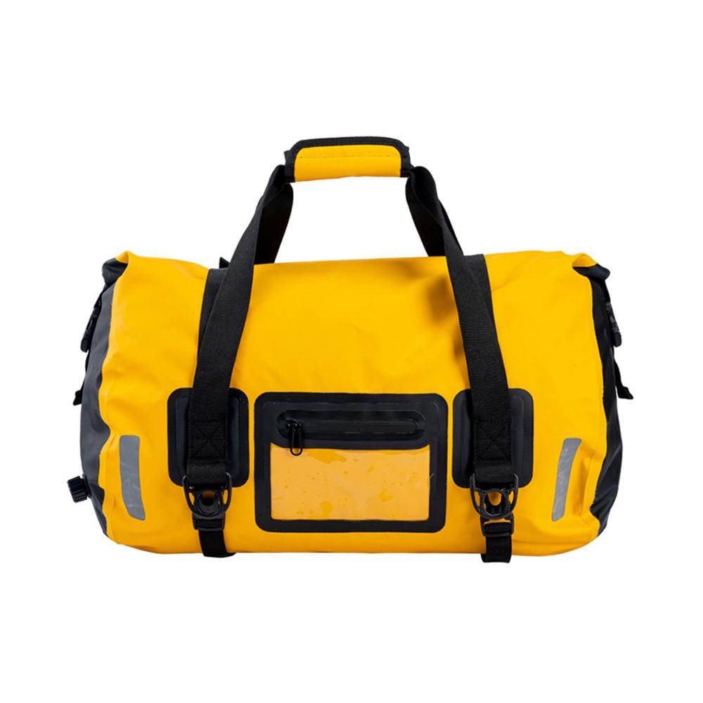 

Водонепроницаемая сумка на заднее сиденье мотоцикла Большая вместительная сумка для мотоцикла Универсальная задняя сумка для езды на мотоцикле 40L жёлтый