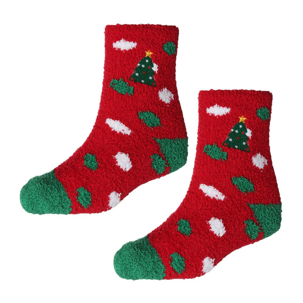 

Autumn Indoor Floor Girls Women Fluffy Socks Christmas Velvet Socks Coral Fleece Socks Hosiery красный