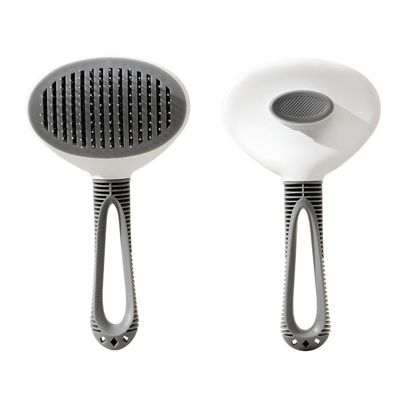 Pet hair removal comb modeling hair removal open knot cat comb automatic fading beauty dog comb hair brush pet supplies