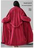 Couple's Thickened Coral Fleece Bathrobe - Autumn/Winter, Plus Velvet, Shawl Collar, Long Sleeve, Plus Size Homewear