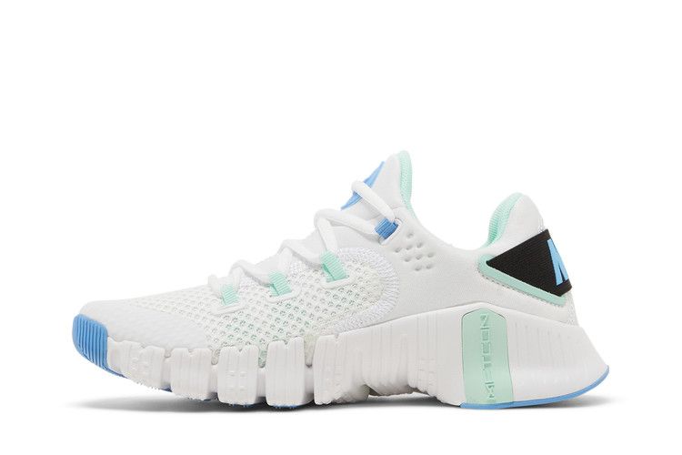 Women's Sneakers Nike Free Metcon 4 White Mint Foam (Women's) White/Mint Foam/University Blue/Metallic Silver