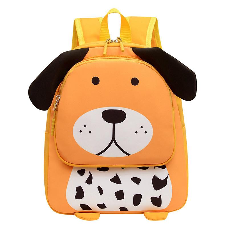 Fashionable Nylon Kids Backpack With Cute Animal Designs Breathable Lightweight School Bag For Boys And Girls