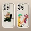 D-28 One Piece Zoro  Case for iPhone 15 14 13 12 8 Plus Samsung S24 S23 Ultra A04S A05S Huawei P40 P50 P60 Nova 11 Pro Max OPPO A17K Reno 10
