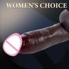 Huge Dildo Real Skin Soft Silicone Artificial Penis Male Cock With Suction Cup Adult Vagina Anal Sex Toys For Women Male Orgasm