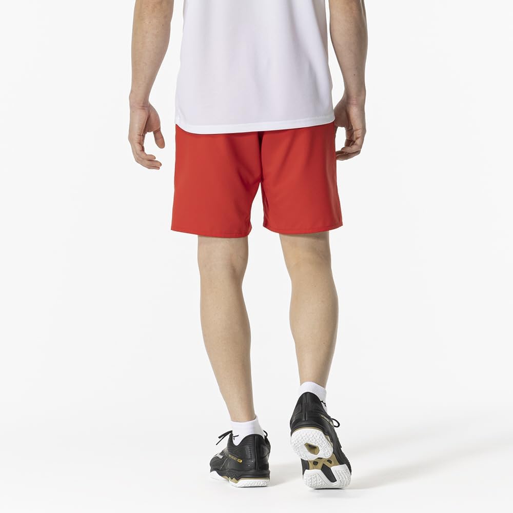Tennis Badminton Game Officially Approved by the Japan Badminton Unisex 62JBB023 Chinese XS [Mizuno] Pants, Shorts, Association, Red,
