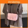 Chic 2024 Summer Women's Small Square Handbag Casual Shoulder Bag In Elegant Colors Black Beige Pink Khaki Brown