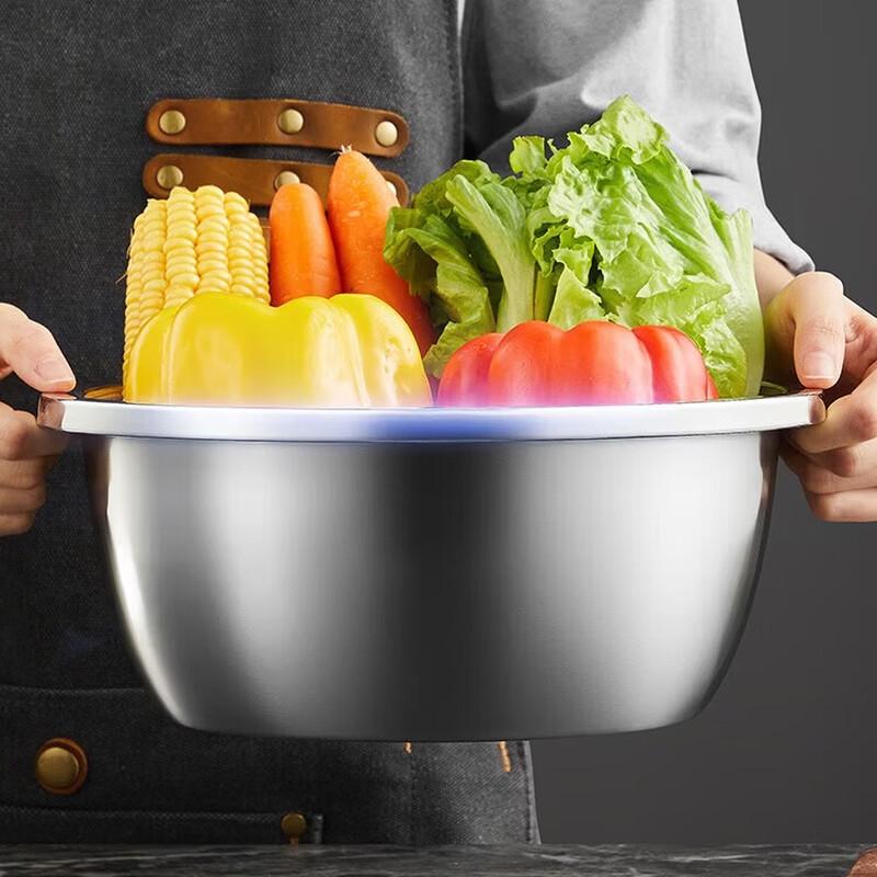 Lijuhong 304 Stainless Steel Multi-purpose Kitchen Bowl