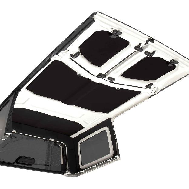 12-teiliges Hardtop-Dichtungskit Regendichtungs-Schaumstoffblocker Reparaturset Kompatibel mit Jeep Wrangler JL 2018 2019 2020 2021 2022 2023 2024 2025 Innenraum