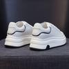 Spring and Autumn Versatile Lightweight Comfortable Fashion Casual Board Shoes Small Man Height Increasing Soft Leather Little White Shoes Women