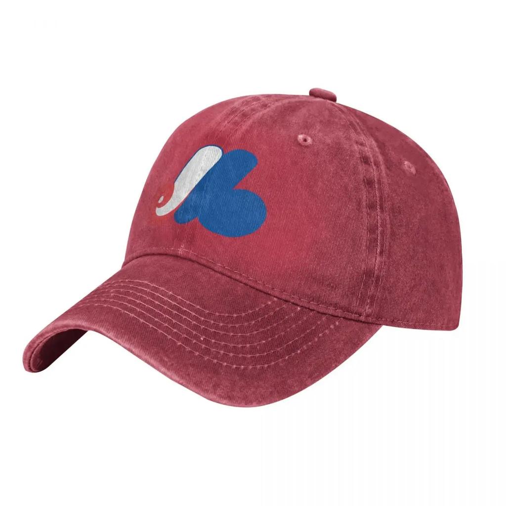 Baseball  Defunct Team  Montreal Expos Fashion  Cap Peaked  Mens Hat Womens  Hats For Men