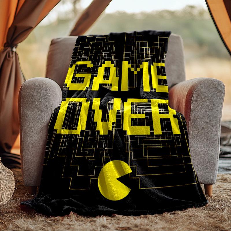 Pixel-Spiel Flanelldecke Weich Warm Ganzjahres-Überwurf, Design für Camping, Autoreisen, Wandern Sofa, Bett, Büro Perfektes Geschenk für Partys