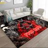 1PC Custom Name Samurai Dragons Armor Theme Floor Mat Ideal for Living Room, Game Rooms, Office, Bedroom,Floor Mat Playful Design