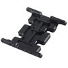 Aluminum Alloy Gearbox Base Plate Black for AXIAL SCX10  TFL Carframe RC Accessories