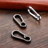 Push Trigger Plated Gate Snap Clasp Clip Spring Buckles Carabiner Purses Handbags Bag Belt Buckle
