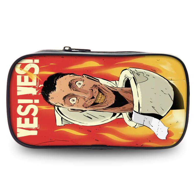 Titan Pencil Highquality Case With Unique Toilet Man Design Students For
