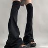 Harajuku Y2k Chica Gótica Lolita Calentadores de Piernas Hasta la Rodilla Accesorios Medias JK de Cuerno Estética Retro Fundas de Piernas Apiladas Mangas