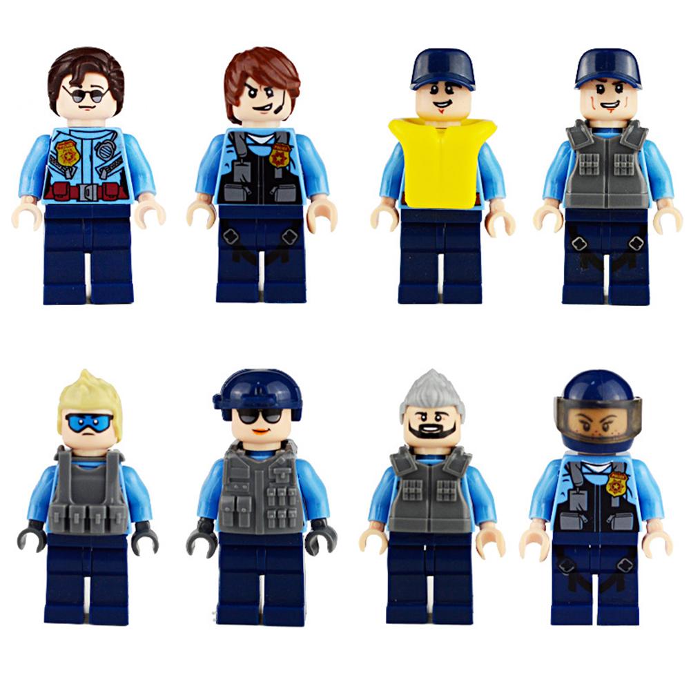 building blocks police action