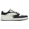 Anta Life Collection Slip Resistant Abrasion Resistant Low top Skateboard Shoes Women's White Black Gray 122258068-2