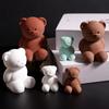 3d Chubby Bear Candle Mold Adorable Little Bear Mold Bear Figurine Mold Chubby For Candle Making Art Projects Home Decor