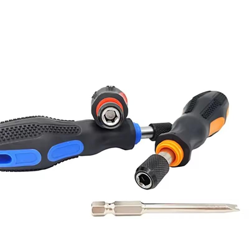 1/4 (6.35mm) Self-locking Screwdriver, with a Fixed Handle for the Blade Head, Suitable for the Multifunctional Drill Controller