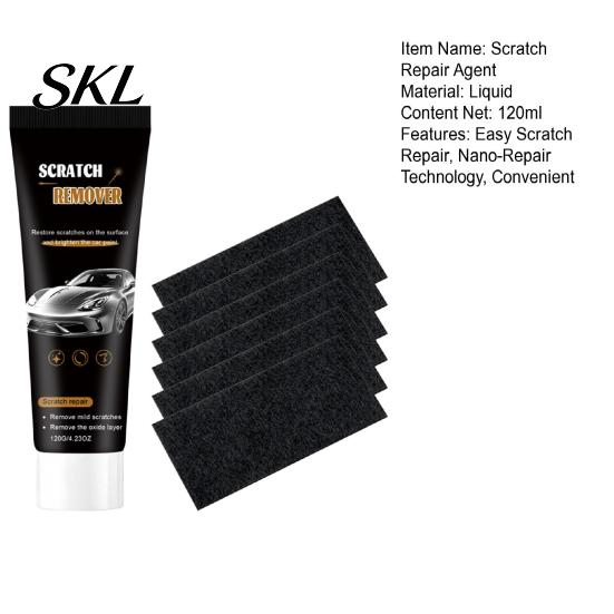 Car Scratch Remover Auto Paint Remover, 120ml Wax, Vehicle Restoration Polishing Compound, Easy & Agent for Shine Surface Polish