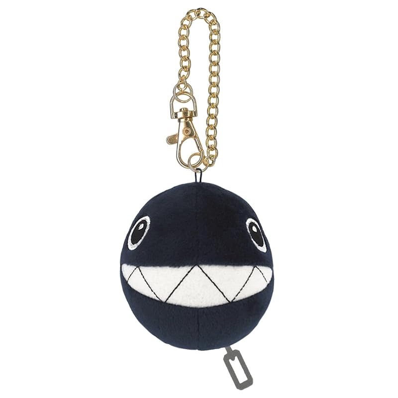 Sanei Boeki Super Mario ALL STAR COLLECTION Woof Woof (Mascot) Plush Toy, 8cm Tall