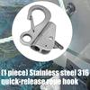 Adjustable Quickly release Anchors Rope Hook Boats Spring Hook for Secure Tie Downs for Efficient Docking and Anchoring