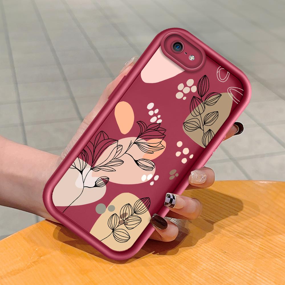 Weiches Silikon-Telefongehäuse mit quadratischem Leiterdruckmuster, vollständige Kameraabdeckung, stoßfeste Gummischutzhülle für iPhone Infinix Tecno OnePlus