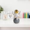 Cute Outer Space Astronaut Figurine Action Figure Toys Statue for Showpiece Home Living Room Decor Office Desktop Decoration Car Dashboard