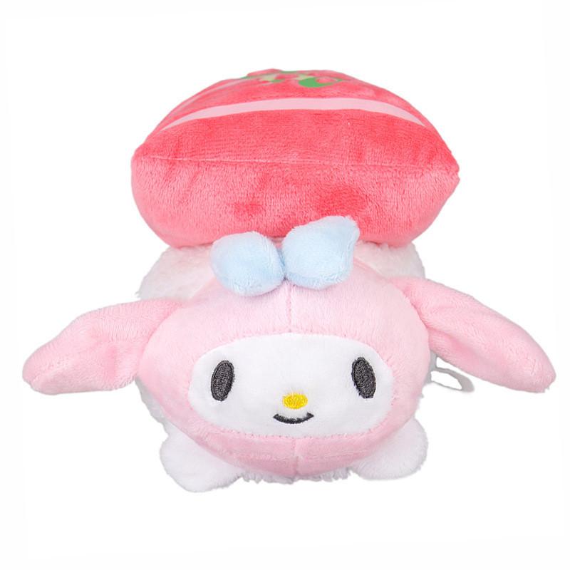 Cute Sanrio Cinnamoroll Sushi Plush Toy Ultra-soft Short Plush 20cm Stuffed Doll