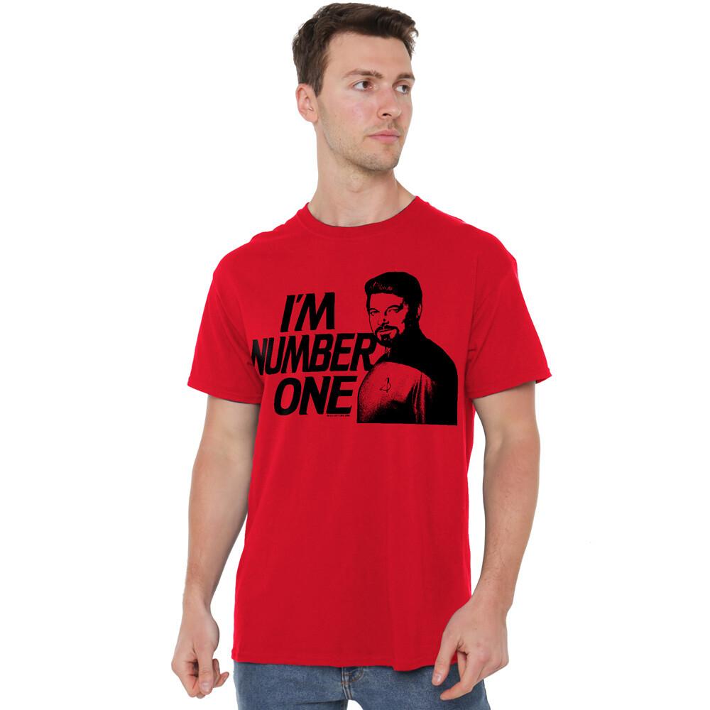 Star Trek Im Number One T-Shirt S-2XL Red L