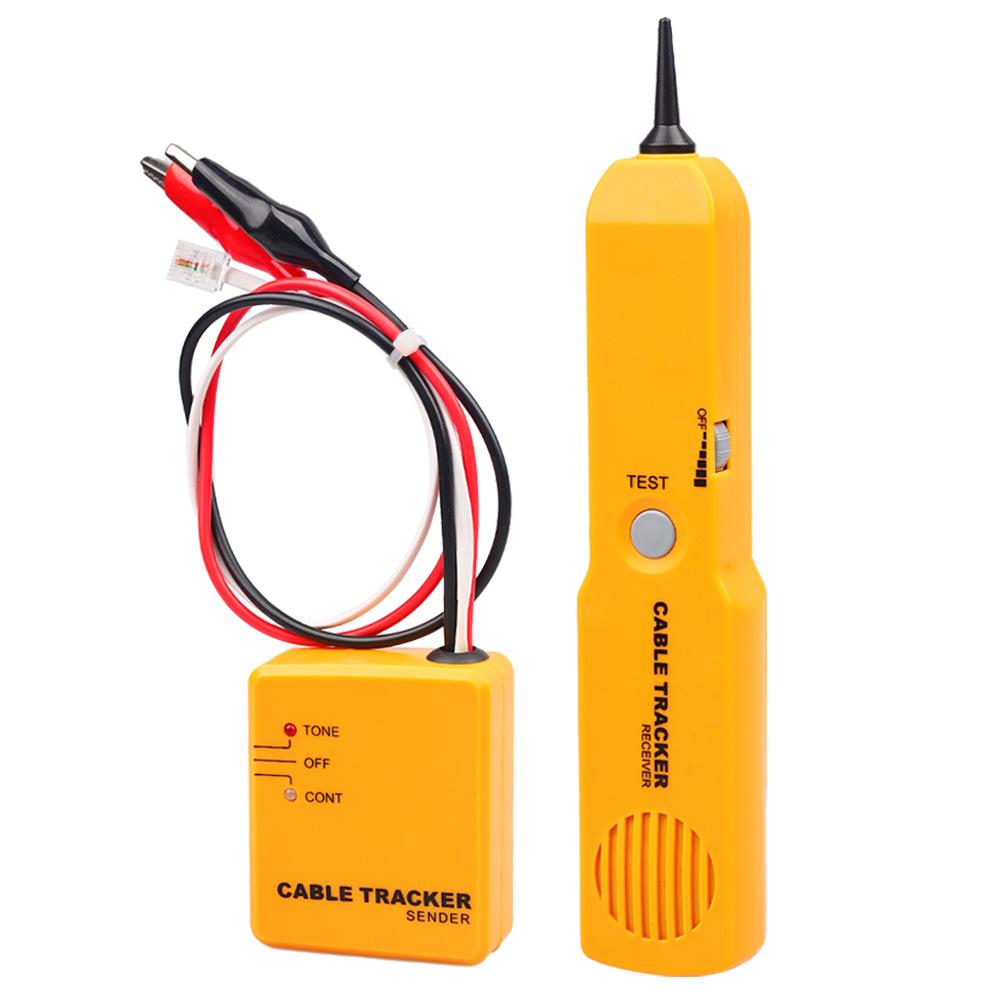 Fiber Optic Equipment Rj11 Telephone Line Finder Network Short Circuit Tester with Crocodile Clip Test Line Meter