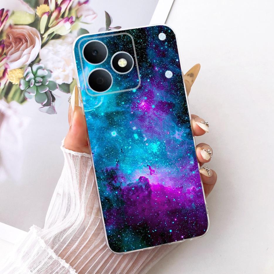 For Realme Note 80 4G Case RMX5388 Cute Cat Flowers Painted Cover Soft Silicone Case For Realme Note 80 Note80 Back Cover Fundas