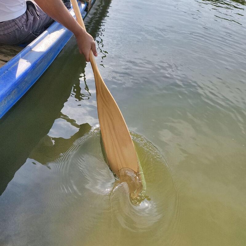

Beaver Tail Solid Wood Canoe Paddle 137cm