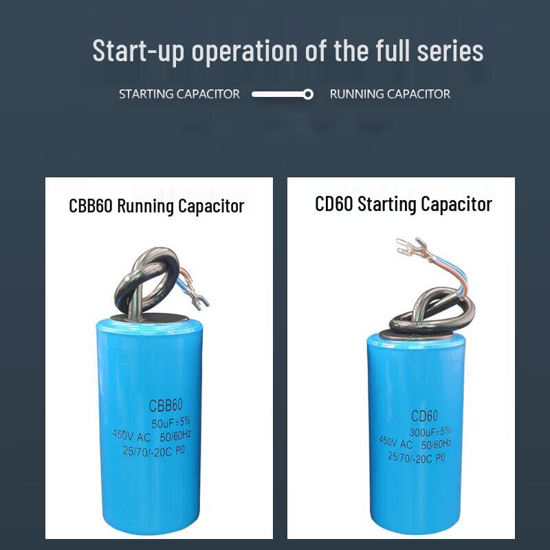 Motor Start Run Capacitor 450V/250V Single Phase