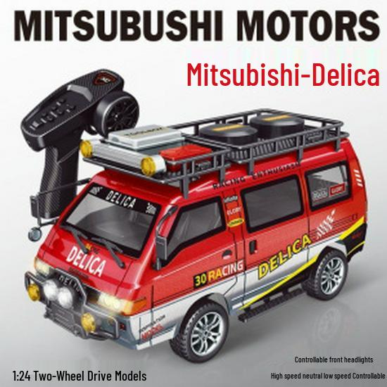1:24 Mitsubishi Delica Remote Control Model Car - Genuine Authorized Creative Toy Van 1:24 Scale
