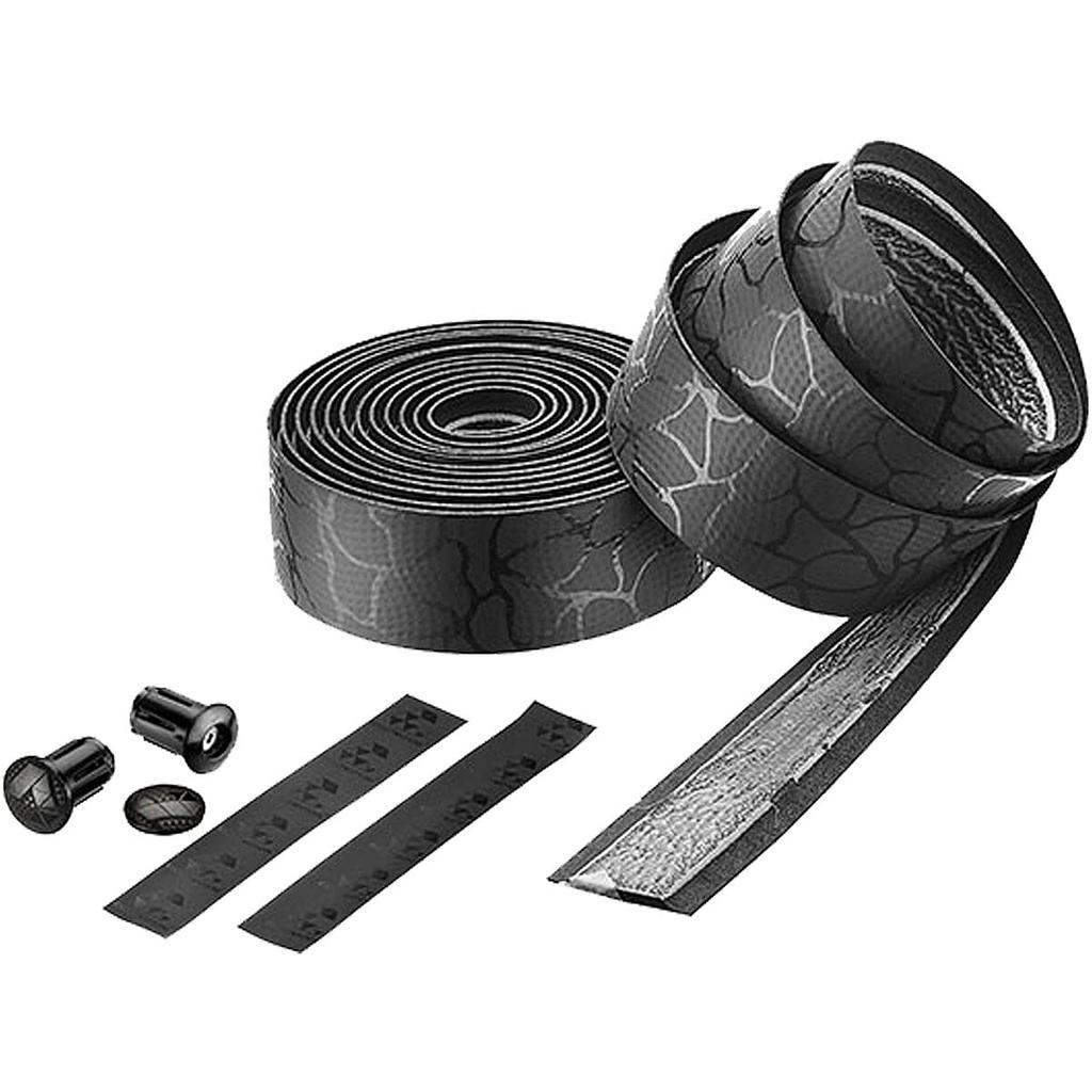 CICLOVATION Leather Touch Magma Bar Tape [Black ASH]
