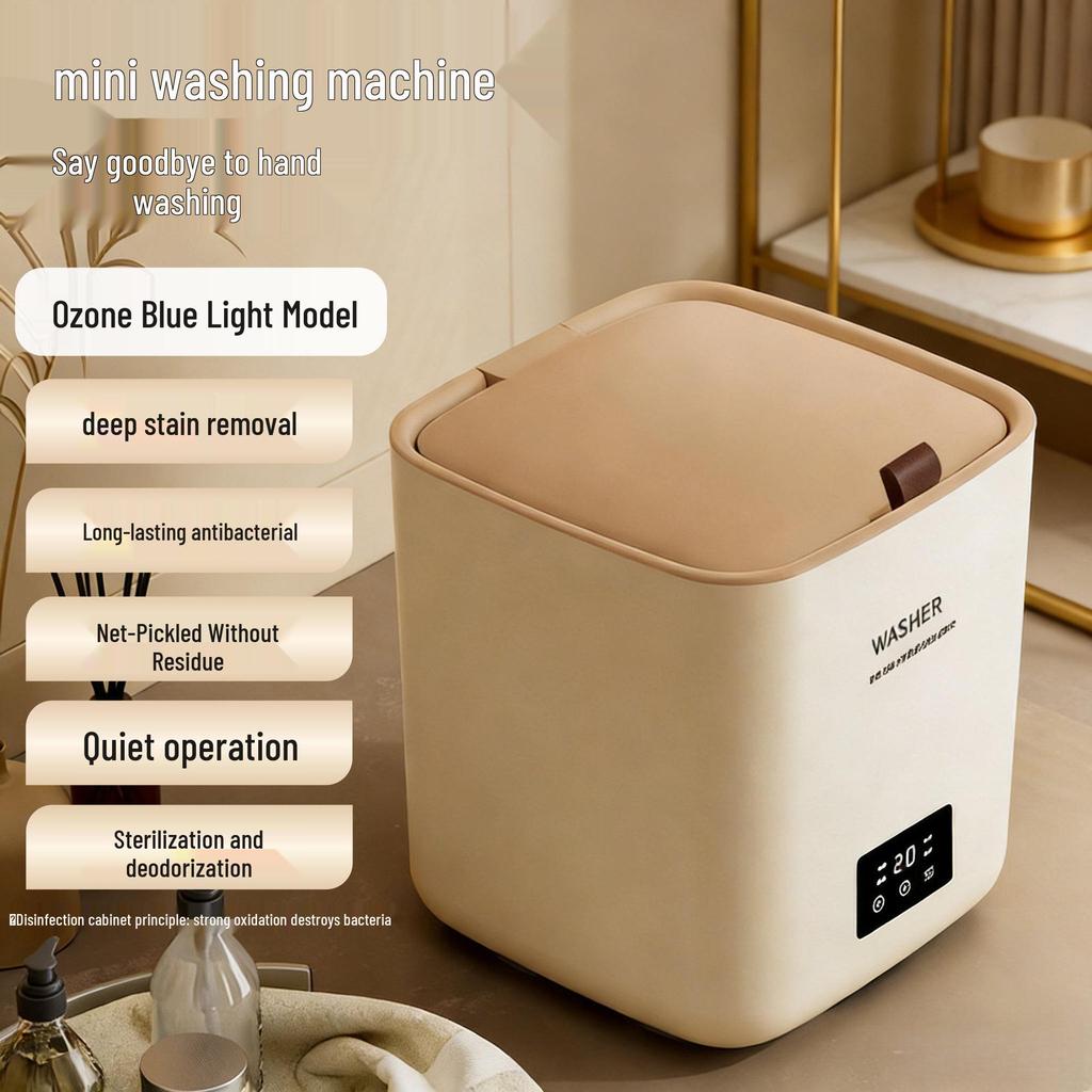 Kompakte automatische Wasch-Trocken-Kombination für Unterwäsche und Socken