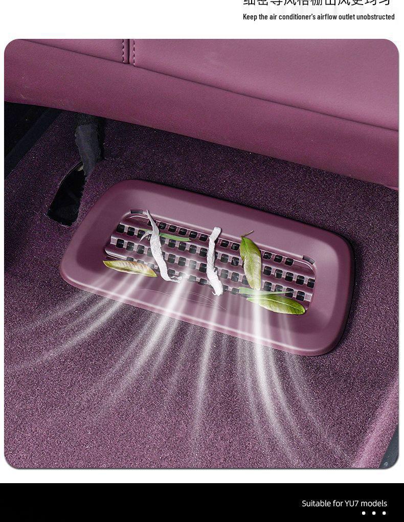 Xiaomi YU7 Under-Seat Air Vent Dustproof Cover - Anti-Clog Car Interior Accessory